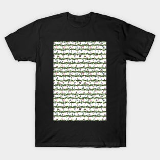 letters and christmas lights T-Shirt